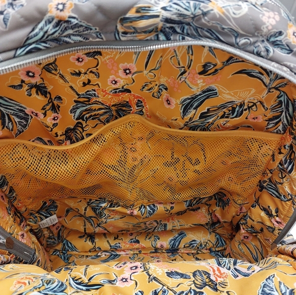 Vera Bradley Campus Backpack Performance Twill Rain Forest NWOT - Picture 6 of 6